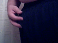 JO in bathroom